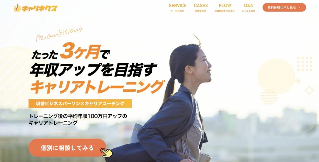 キャリネクスサービスサイト