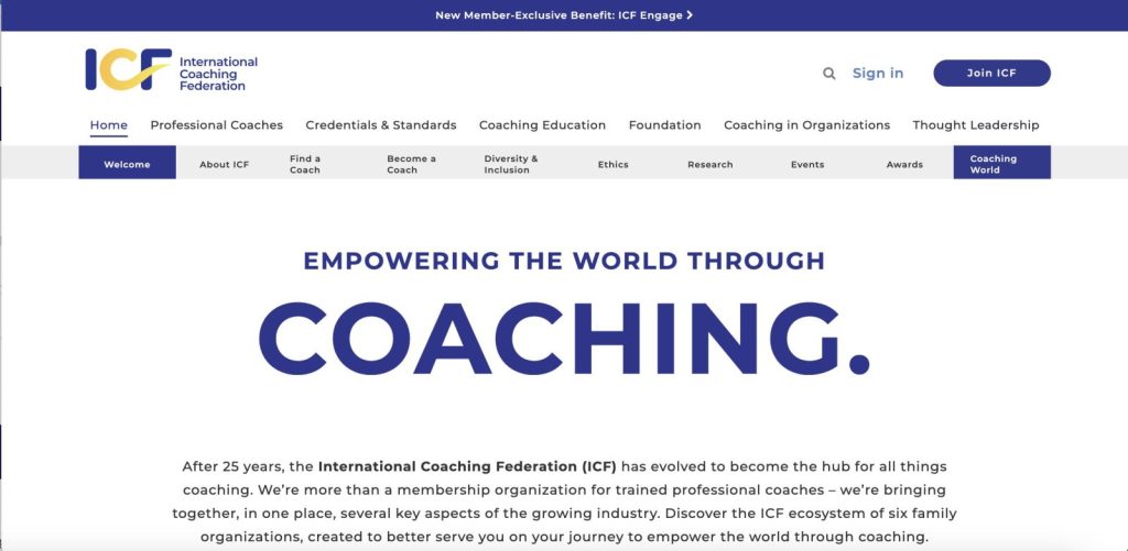 ICFサービスサイト