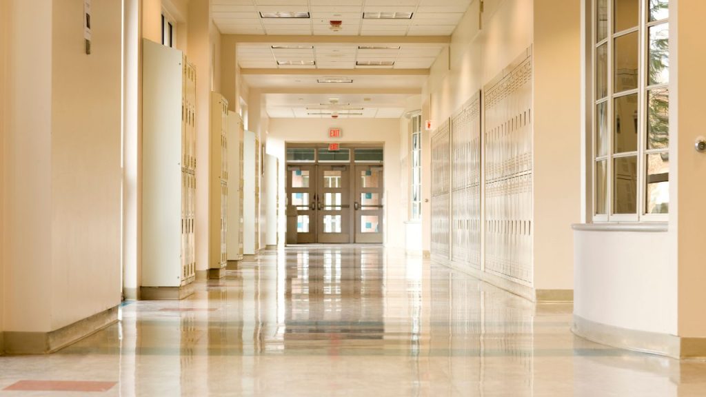 学校の廊下