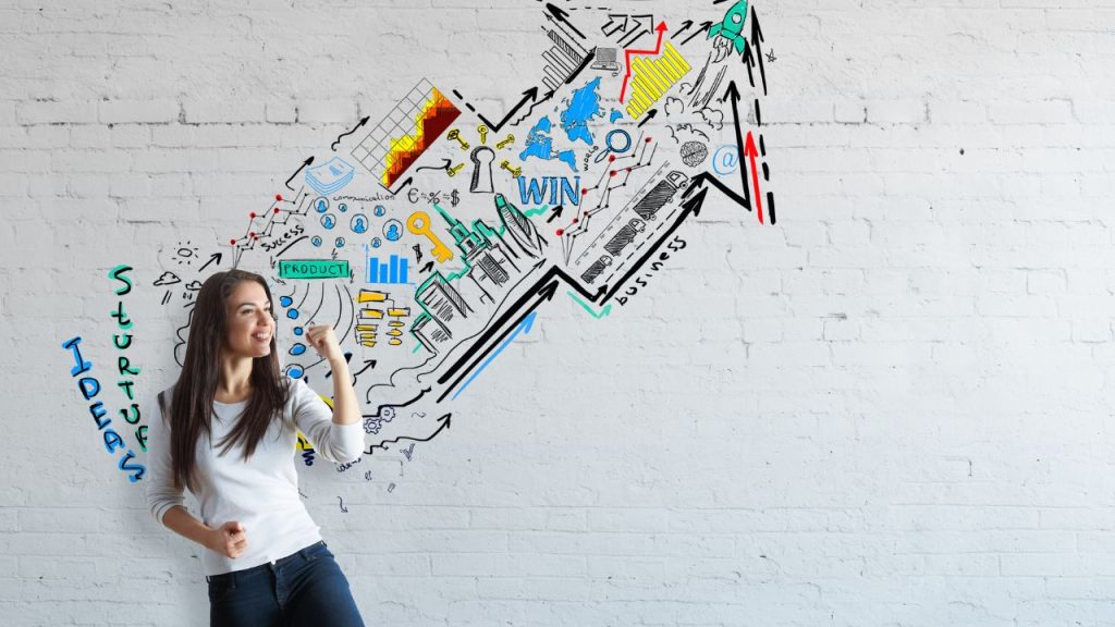 成功している女性