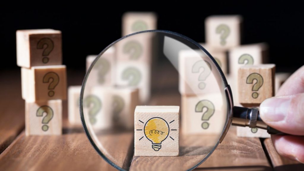 問題が解決したことを表すブロック