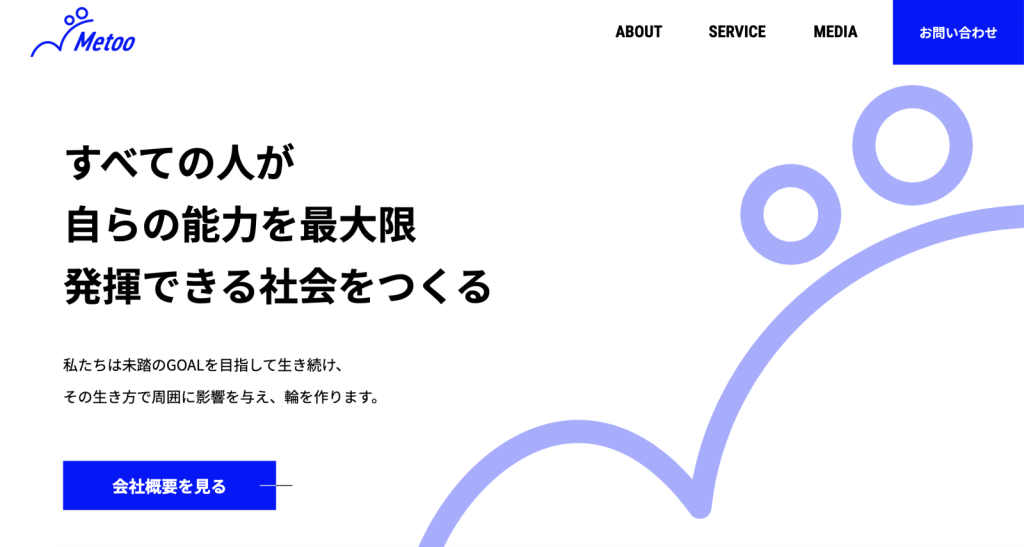 Metooサービスサイト