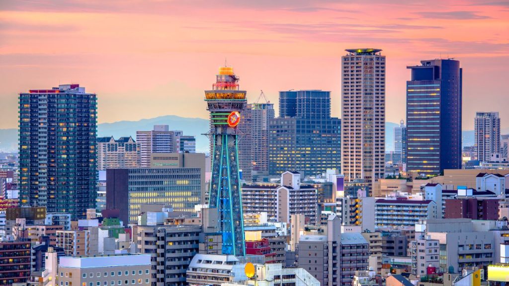 大阪の街の景色